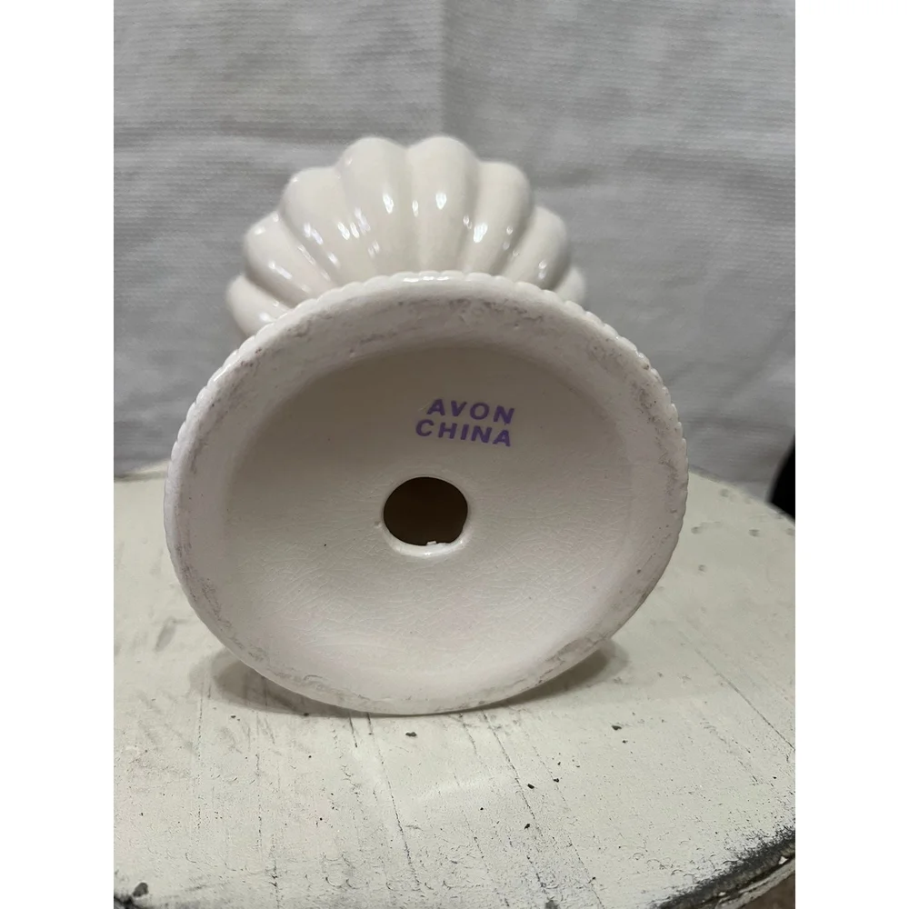 Vintage Avon Bath Accessories Cherub Soap Dish Trinket Holder